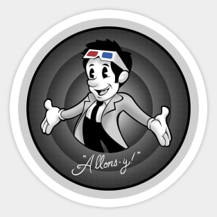 Allons-y Sticker